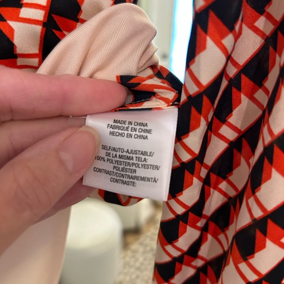 Favorite Daughter Red and Black Patterned Button Down Shirt - Picture 6 of 8